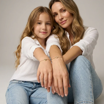 Hjärtbandet – Mamma & dotter-armband