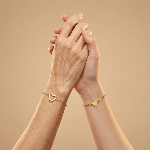 Hjärtbandet – Mamma & dotter-armband
