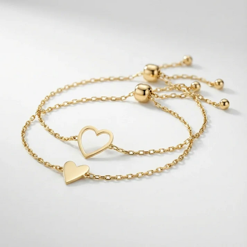 Hjärtbandet – Mamma & dotter-armband