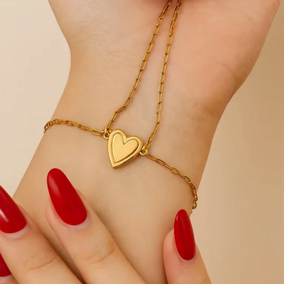 Hjärtbandet – Mamma & dotter-armband