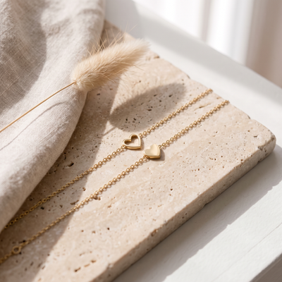 Hjärtbandet – Mamma & dotter-armband