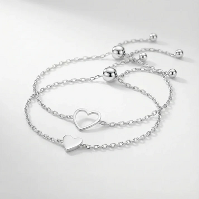 Hjärtbandet – Mamma & dotter-armband